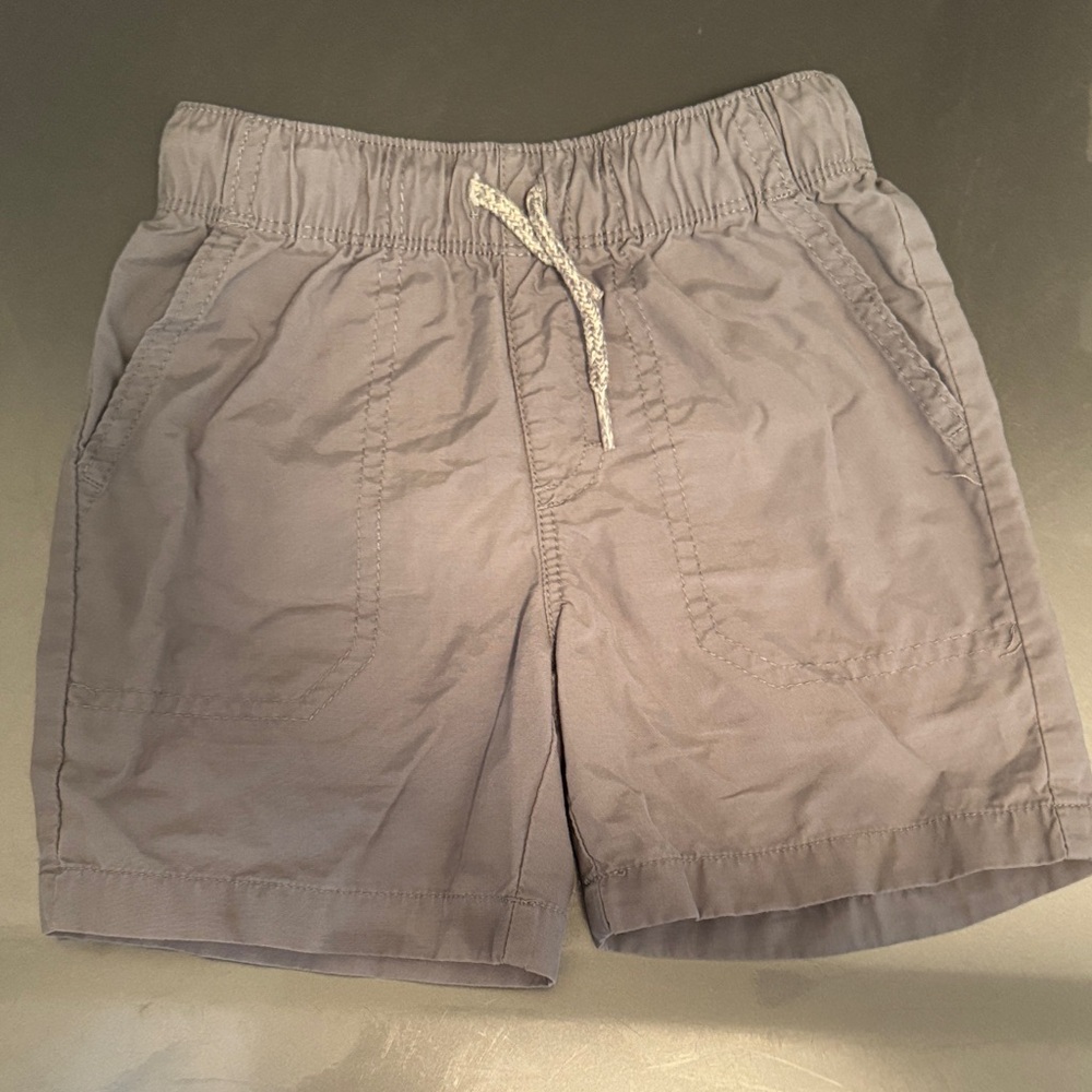 Boys Gray Casual Shorts